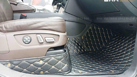 Thảm lót sàn ô tô 5D 6D cho xe Audi Q7 2005 - 2015 bảo hành tới 5 năm, xưởng may gia công trực tiếp